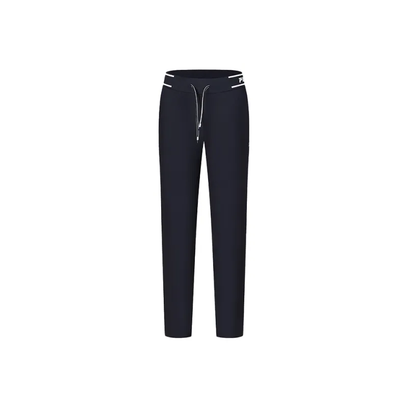 FILA Knitted Sweatpants Women's RD Royal Blue-0