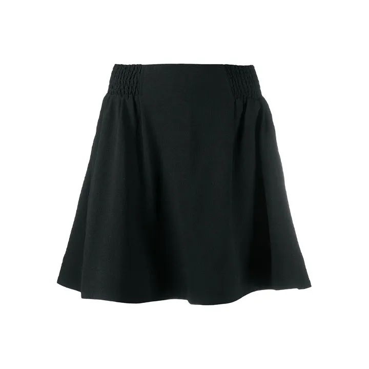 GANNI Casual Short Skirts Women's Black-0