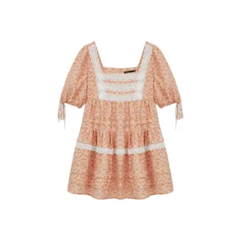 Maje Short Sleeved Dresses Women's Pink