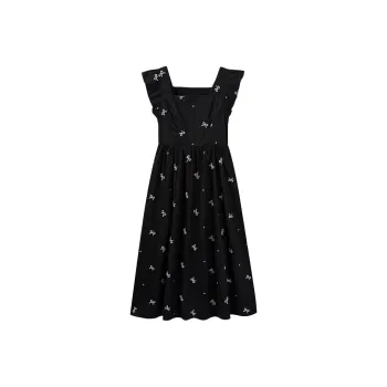 AURORA MUSE Short Sleeved Dress Women's Black