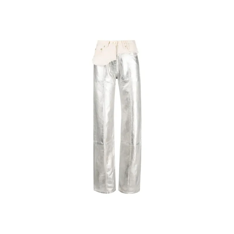 Jacquemus Le De Nimes Bordado 'Silver'-0
