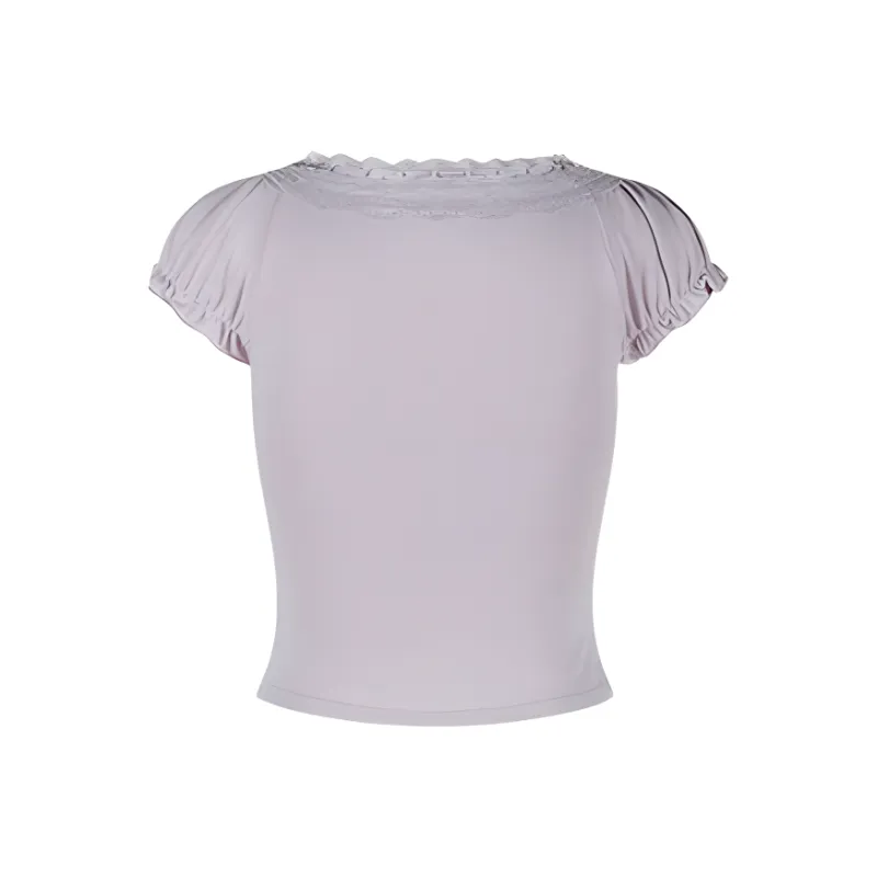 MTHE Puff Sleeve T Shirt Women's-5