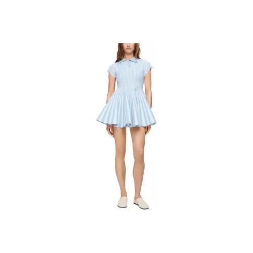 LOEWE Short Sleeved Dress Women's Blue