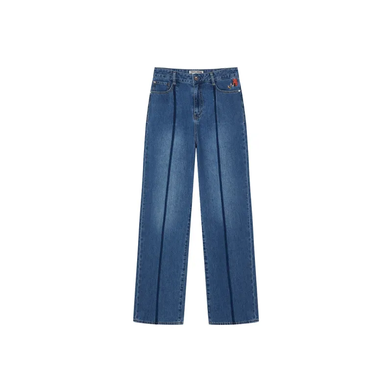 Teenie Weenie Jeans Women's Medium Blue-0