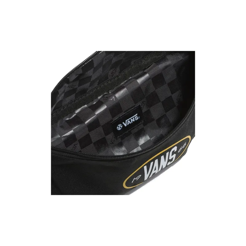 Vans Polyester Shoulder Bag, Crossbody Bag, Sling Bag, Fanny Pack Mini Men's Black-3