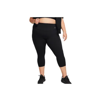 Nike Universa Women's Medium-Support High-Waisted Cropped Leggings With Pockets Plus Size