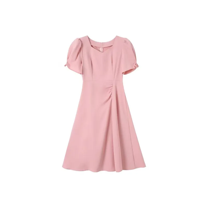 SYEEE WITH U Short Sleeved Dresses Women's-0