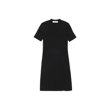 FRAME SS23 Short Sleeved Dress Women's Black
