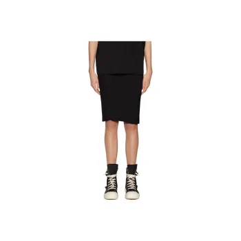 RICK OWENS Casual Long Skirts Women's Black