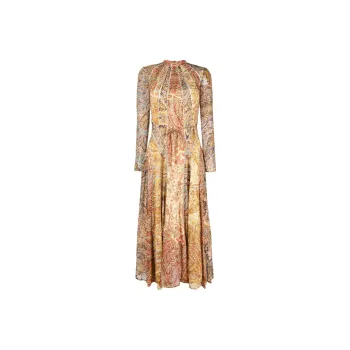 Zimmermann Luminosity Paisley-print Midi Dress