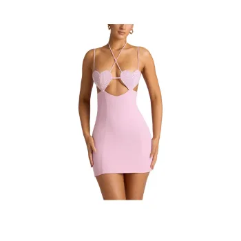 OH POLLY LAVINIE Slip Dresses Women's Soft Pink/Light Pink
