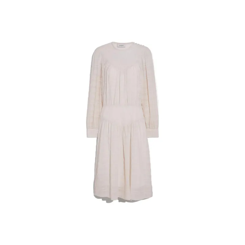 COACH Long Sleeved Dresses Women's Pink-0