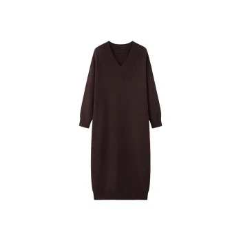 ZHOUMIAO Long Sleeved Dresses Women's
