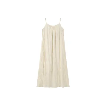 THE SEA LIFE Slip Dress Women's Beige Apricot