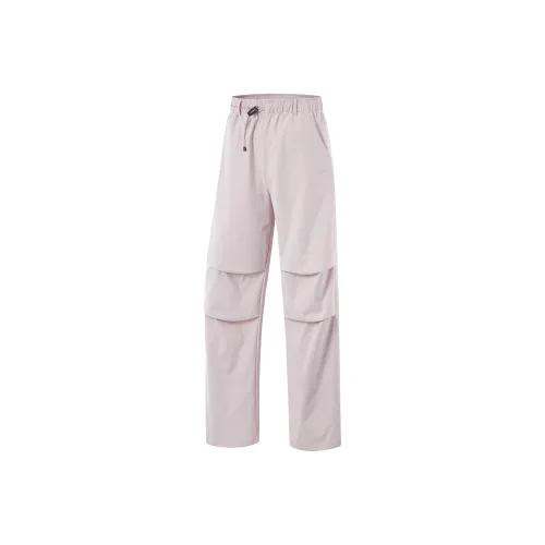LiNing Fitness Series Knitted Sweatpants Women's Lotus Pink Purple