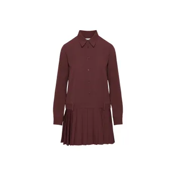 ARITZIA Sunday Best Yale Dress Long-Sleeved Dresses Women's Sumac Burgundy