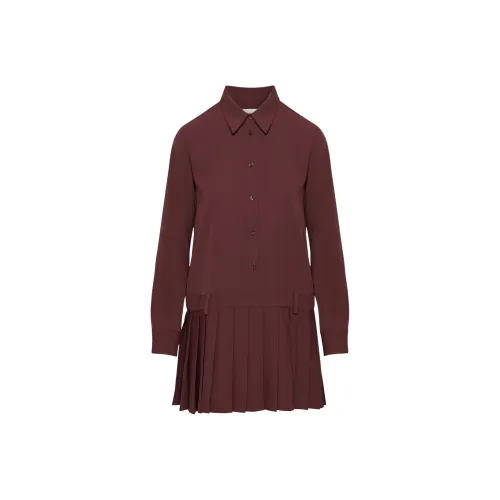 ARITZIA Sunday Best Yale Dress Long-Sleeved Dresses Women's Sumac Burgundy