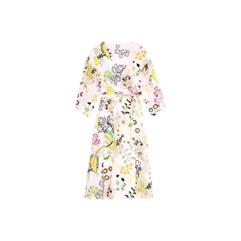 INES DE LA FRESSANGE Long Sleeved Dress Women's White-0