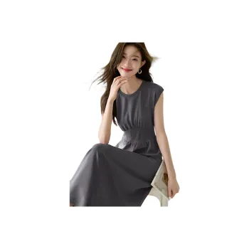 Mo Han Yi Mei Sleeveless Dress For You Women's Dark Gray