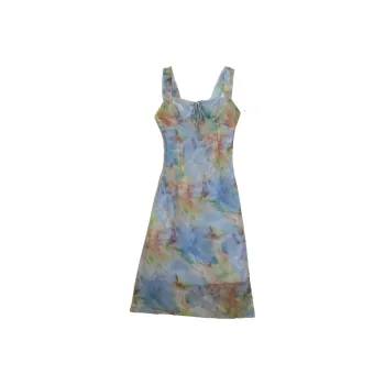 DOSOHEB Slip Dresses Women's