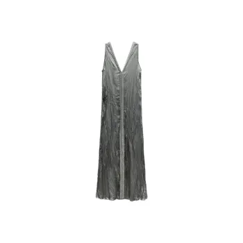 ZARA Sleeveless Dress Women's Green/Blue