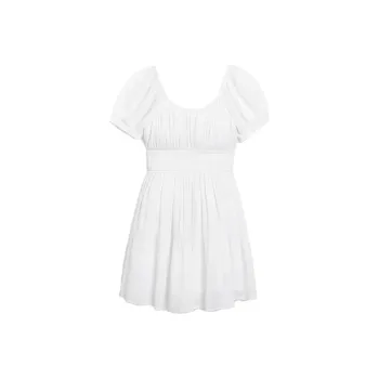 Hollister Short-Sleeved Dresses Women's White