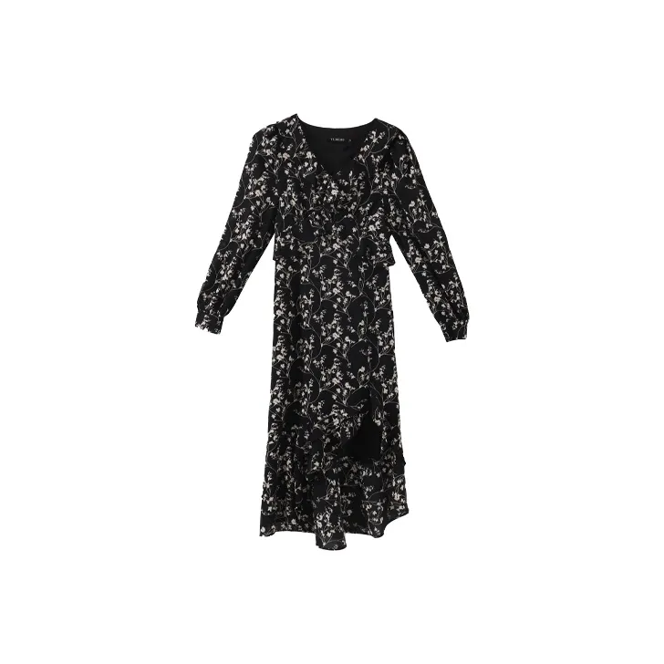 YUMOMO STAR Long Sleeved Dresses Women's-3