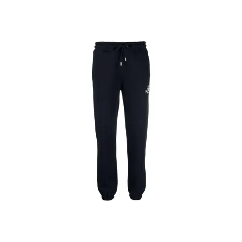Tommy Hilfiger Monogram embroidered Cotton Track Pants