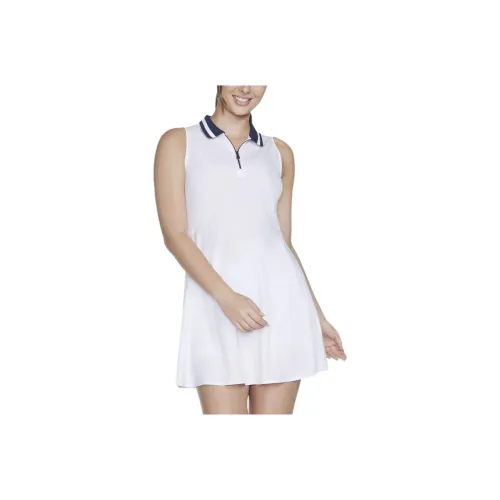 Skechers Sleeveless Dress Women's White