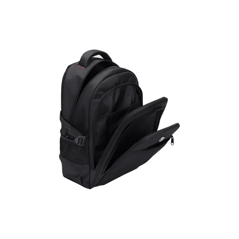 V.NINE Fabric Backpack Laptop Bag Backpack Regular Men's Classic Black-5