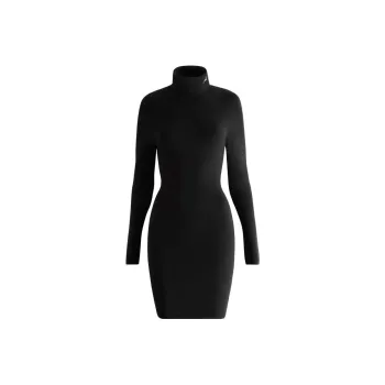 KITH Women's AW23 Fall/Winter Collection Long-Sleeved Dresses Women's Black