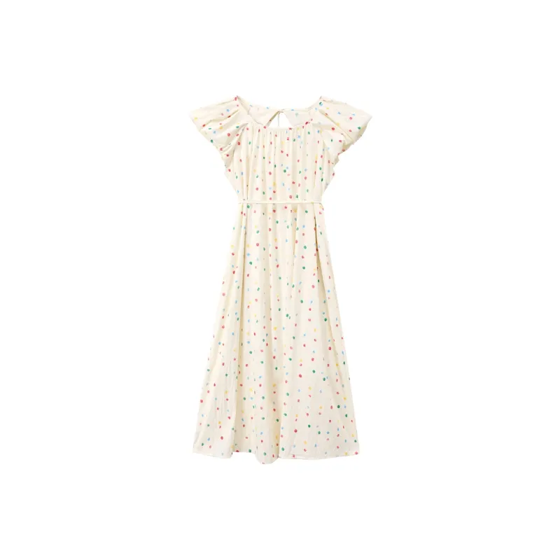 MRR&CO. Short Sleeved Dress Women's Multicolor-0