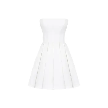 HOUSE OF CB EMMANUELA Sleeveless Dress Women's White/White