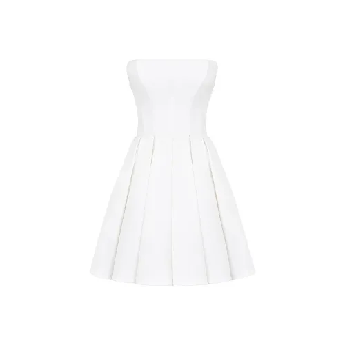 HOUSE OF CB EMMANUELA Sleeveless Dress Women's White/White