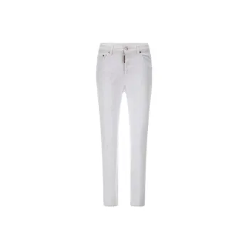 DSQUARED 2 Distressed Logo-Patch Slim-Fit Jeans