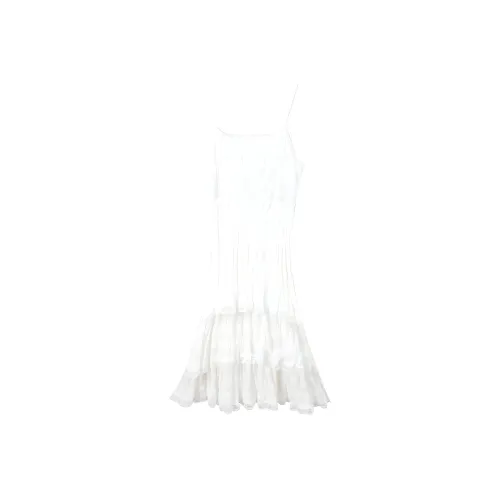 Udon House Slip Dress Women's White
