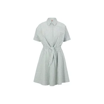 HUGO BOSS SS23 Short Sleeved Dress Women's Green