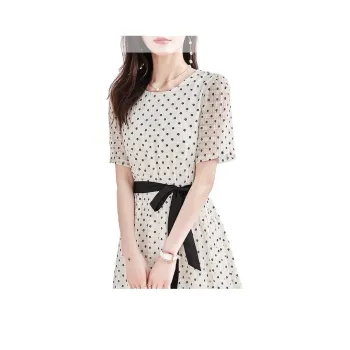 Dme Short-Sleeved Dresses Women's White