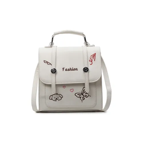 TOUTSEUL YOLO PU Backpack Women's White/Black/Pink/Light Blue