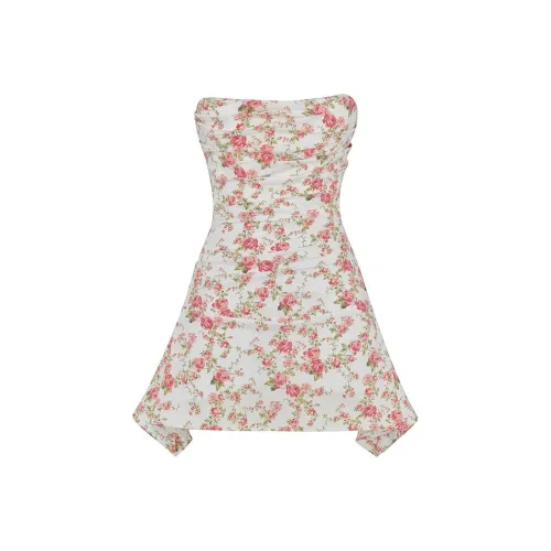 HOUSE OF CB JASMINE Sleeveless Dress Women's Rose Print