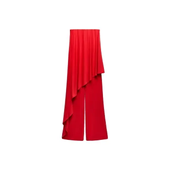 ZARA Jumpsuits Women's Red