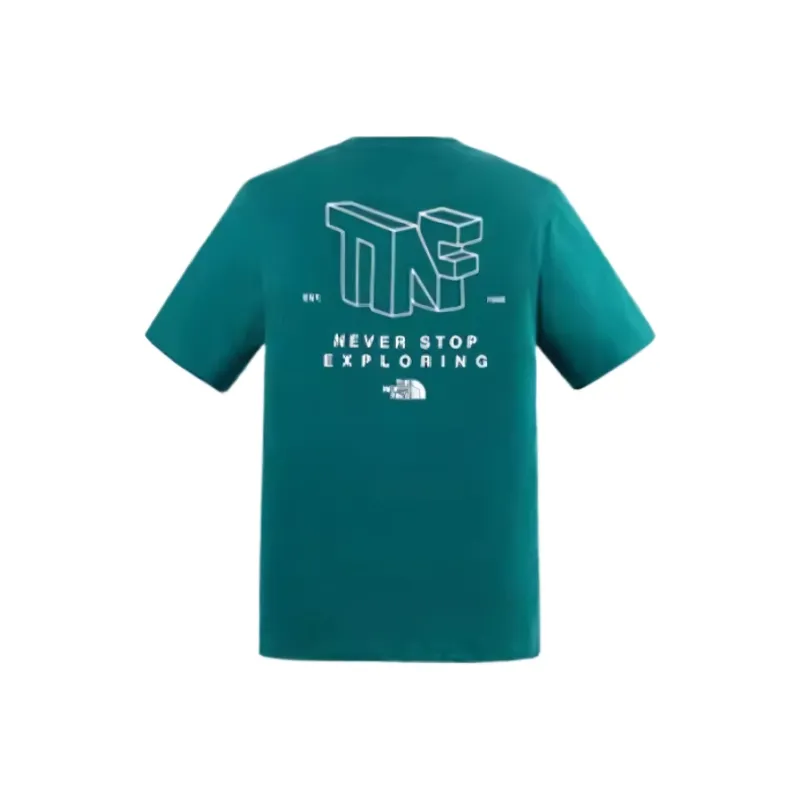 THE NORTH FACE City Outdoor Collection T Shirt Unisex Green-1