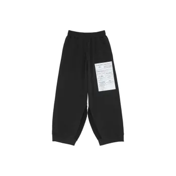 MM6 Maison Margiela Numbers Patch Flared Trousers