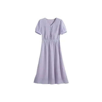 LUYOUYE Short Sleeved Dress Women's