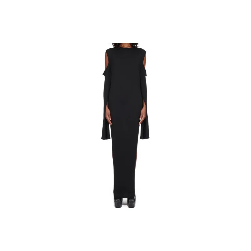 RICK OWENS Long Sleeved Dresses Women's Black-0