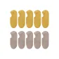 10-Pack (5 Yellow+5 Khaki)