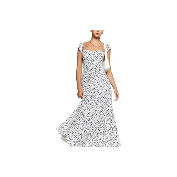 Reformation Short-Sleeved Dresses Women's White