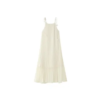 THE SEA LIFE Slip Dress Women's Cream White