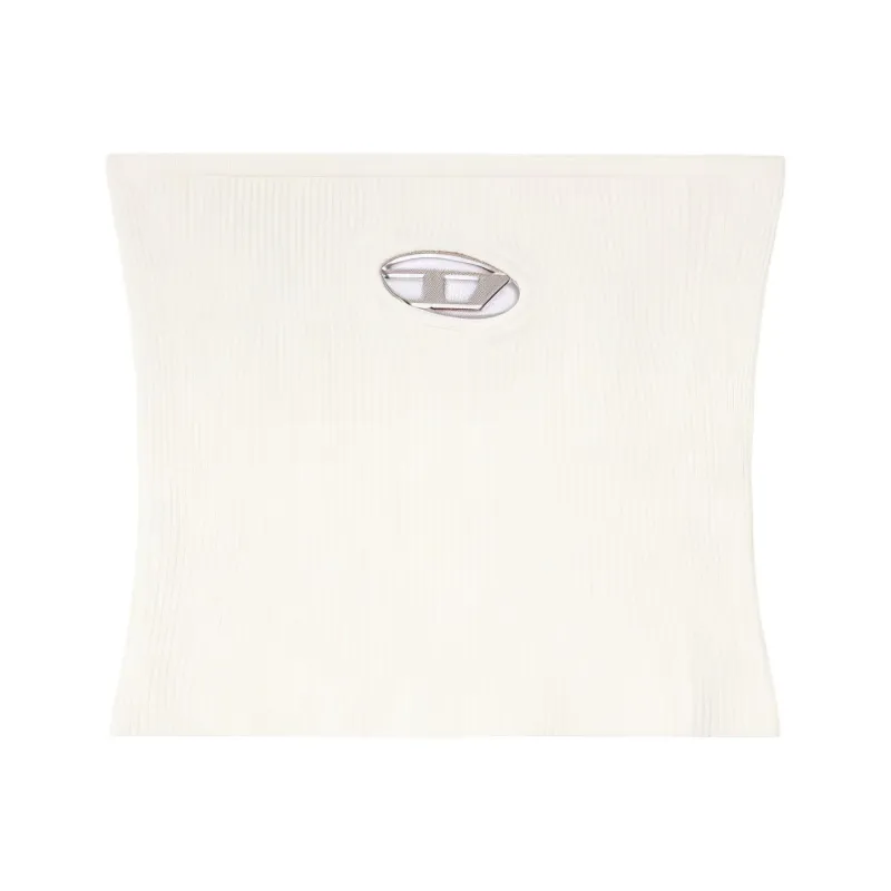 DIESEL SS24 Strapless Top Women's White-0