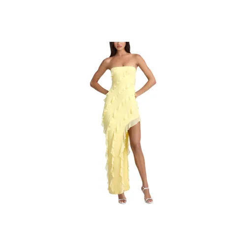 OH POLLY NEVALI Sleeveless Dress Women's Lemon Fruit Juice